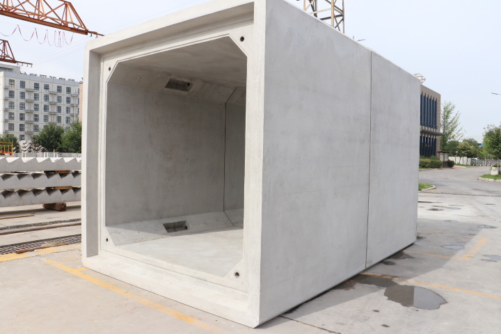 試拼成功！陜建新型建材公司鄠周眉高速公路項目預制綜合管廊正式投入生產