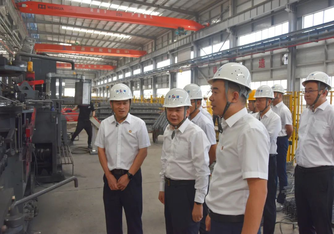 陜建產投集團董事長付超鋒、總經理王政一行赴集團銅川片區企業調研指導